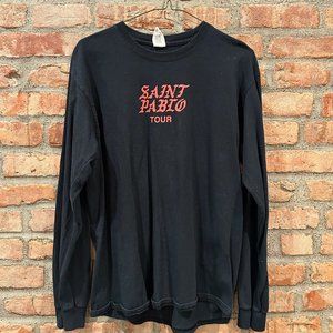 Kanye West Saint Pablo Tour Long-Sleeve 'Black'